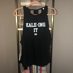 Black Victoria’s Secret sport tank top size SX